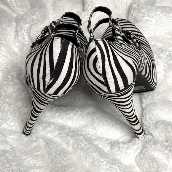 Zebra print stilettos - Picture 6 of 9